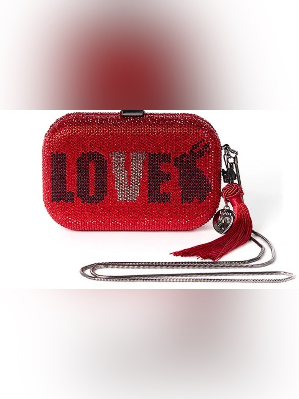 Bunny Rhinestone Clutch